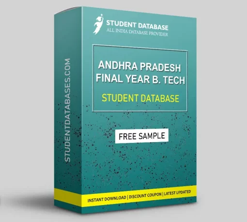 Andhra Pradesh Final Year B. Tech Student Database 2023