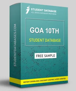 Goa 10th Standard student Database 2023