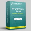 IPU University B.Com Student Database