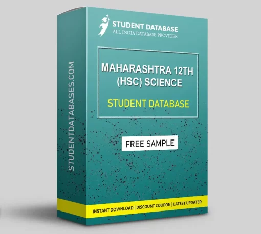 Maharashtra 12th (HSC) Standard Science Student Database 2023