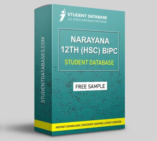Narayana 12th (HSC) BIPC Student Database 2023