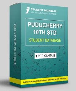 Puducherry 10th Standard Student Database 2023