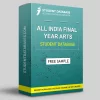 All India Final Year Arts
