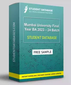 Mumbai University Final Year BA 2023 - 24 Batch